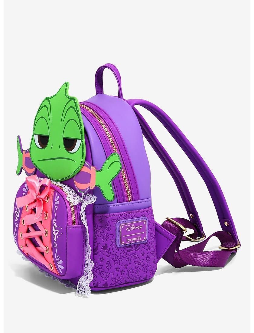 Loungefly Disney Tangled Pascal Figural Mini Backpack BoxLunch